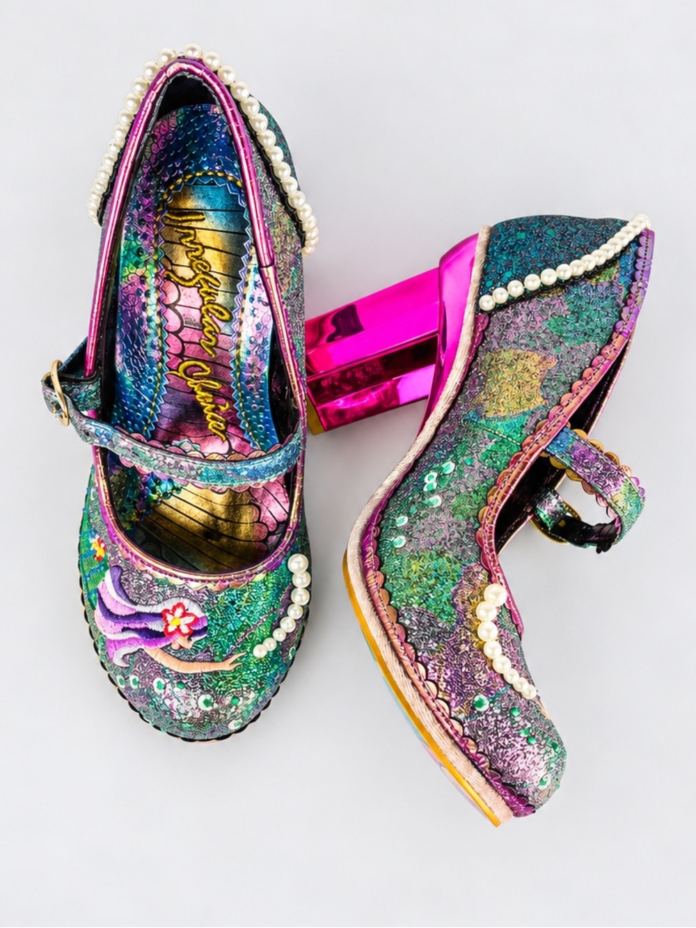 Irregular Choice Mer Magic Mermaid Heels – Size 39 / Rare
